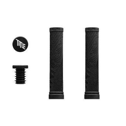 Title Form Slip-On Grips , Black