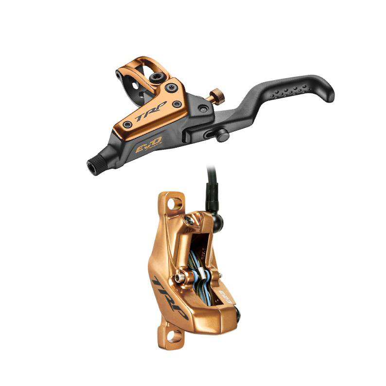 TRP EVO Pro Disc Brake, Rear/Right - Gold (HD-M9040)