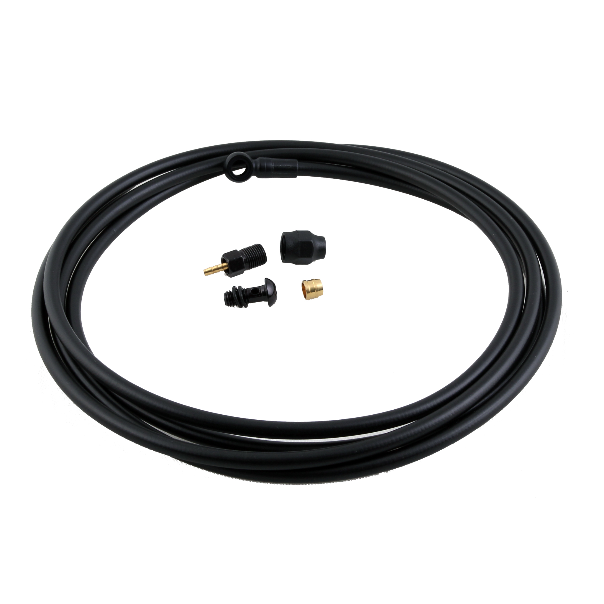 TRP Tubing Replacement Kit with Banjo, 5.5 x 2000mm Black