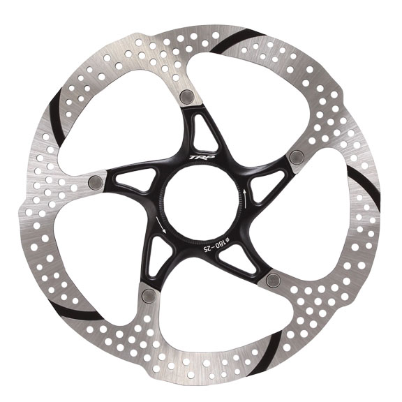 TRP 2-Piece Slotted Center Lock Rotor, 160mm, TRP-25