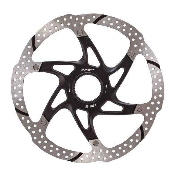 TRP 2-Piece Slotted Center Lock Rotor, 203mm, TRP-25