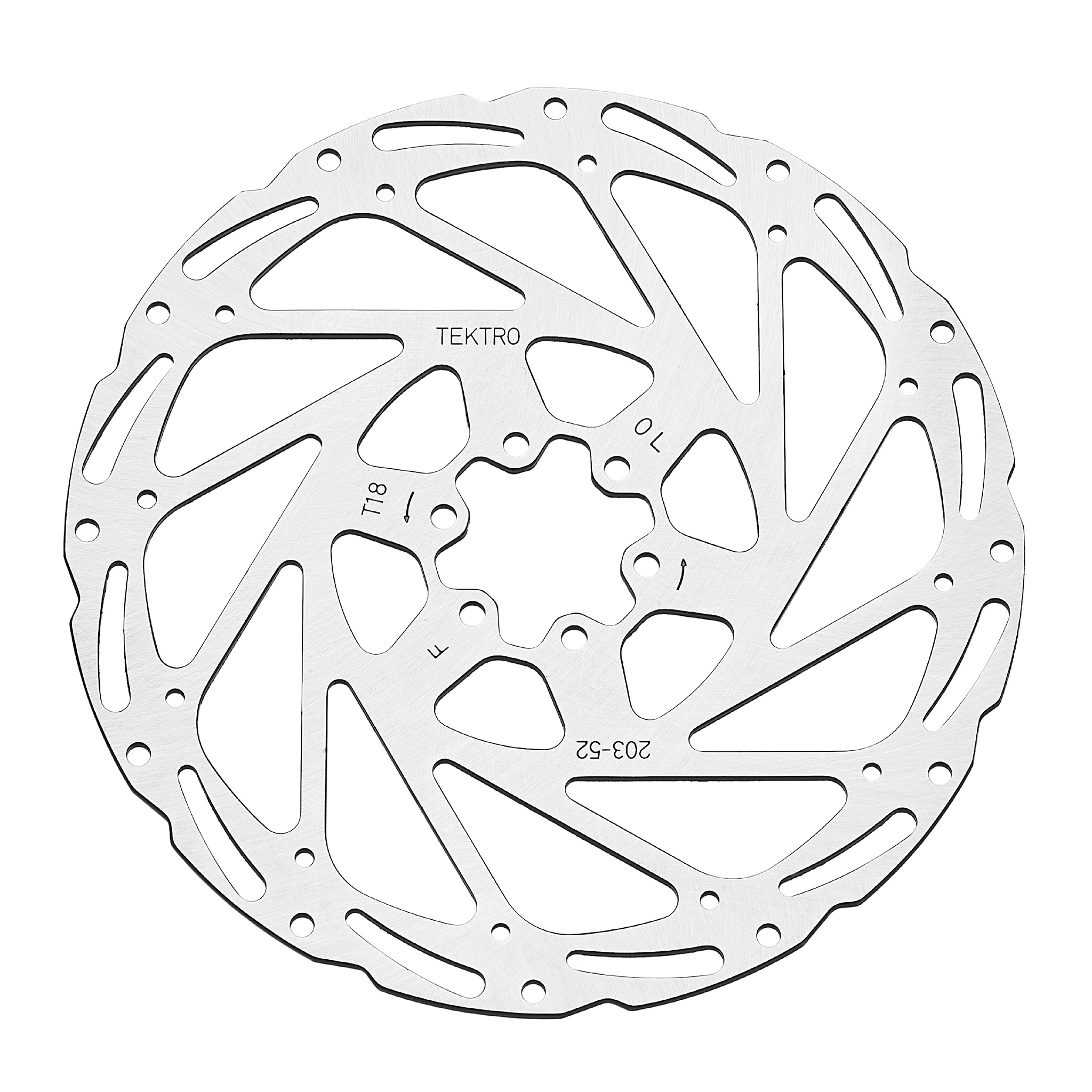 Tektro TR-52 Disc Brake Rotor, 160mm