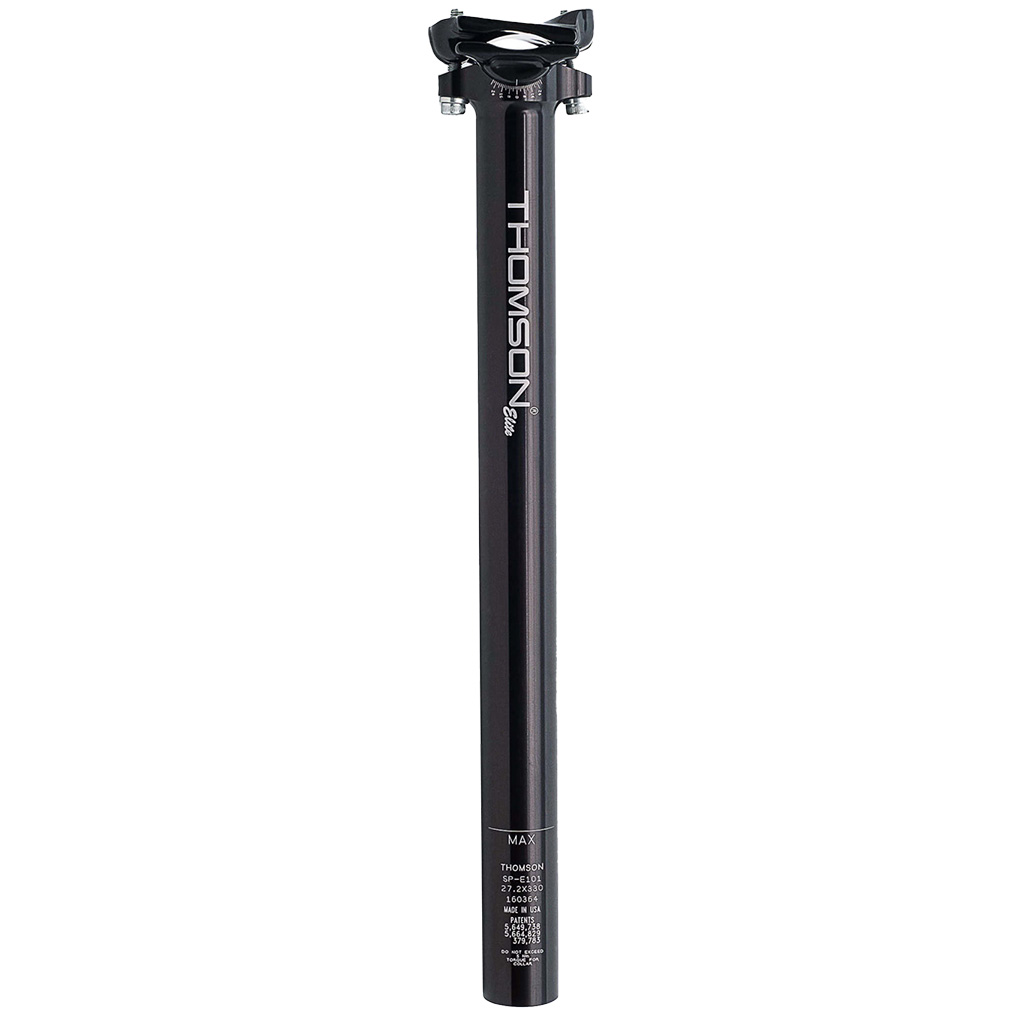 Thomson Elite Seatpost, 27.4 x 410mm, Black