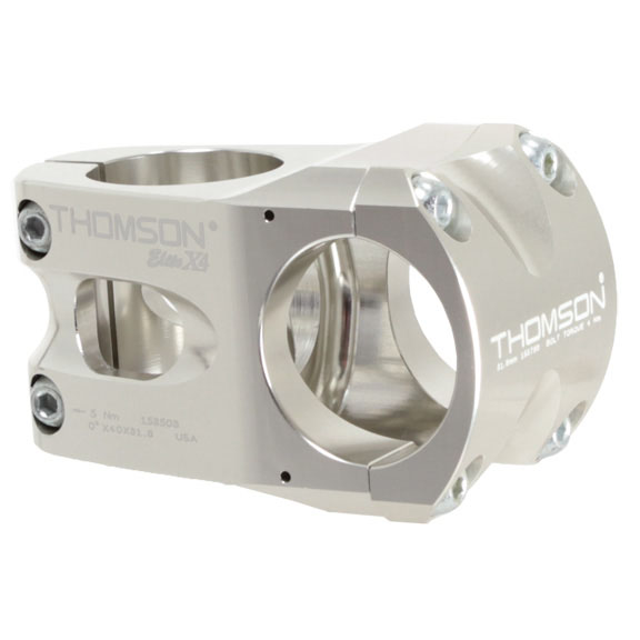 Thomson X4 Mtn Stem, (31.8) 0d x 40mm, Silver