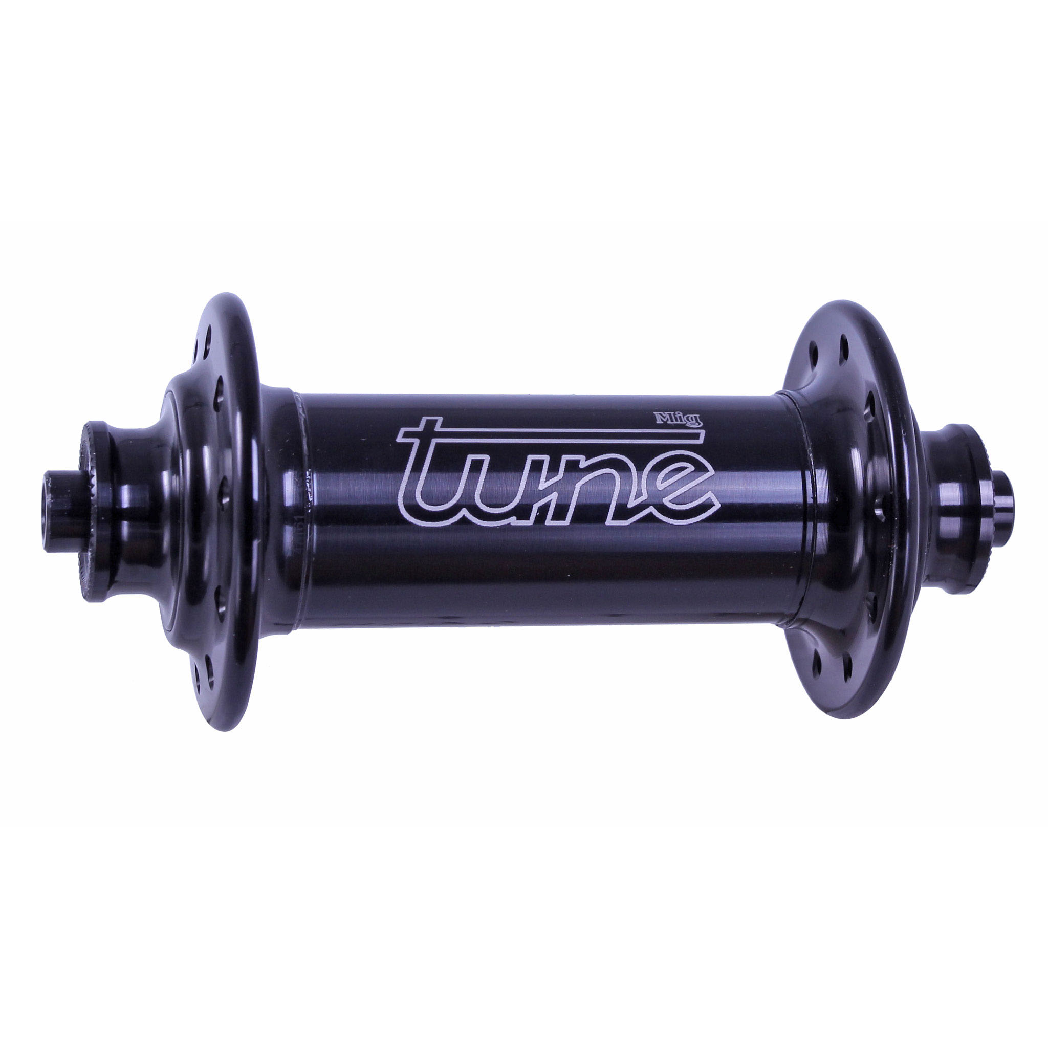 Tune Mig Front Road Hub, 20h 9x100mm (QR5) Black