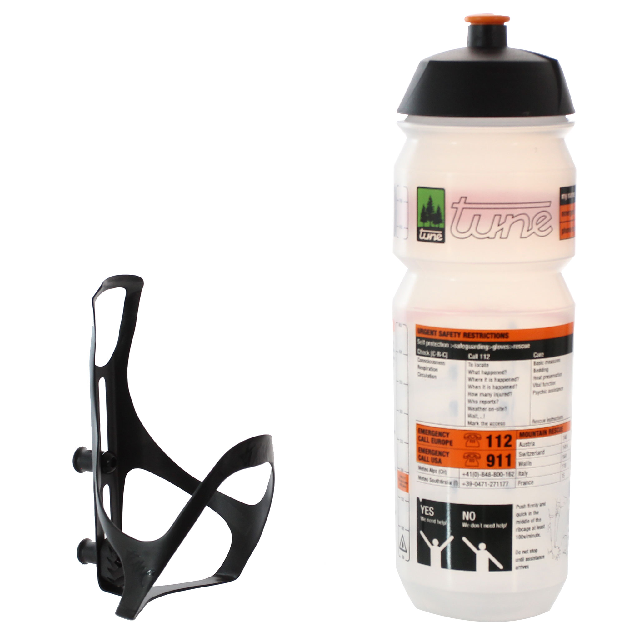 Tune Wassertrager MTB Bottle Cage, Black