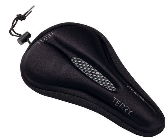 Terry Saddle Gel Cover, Black