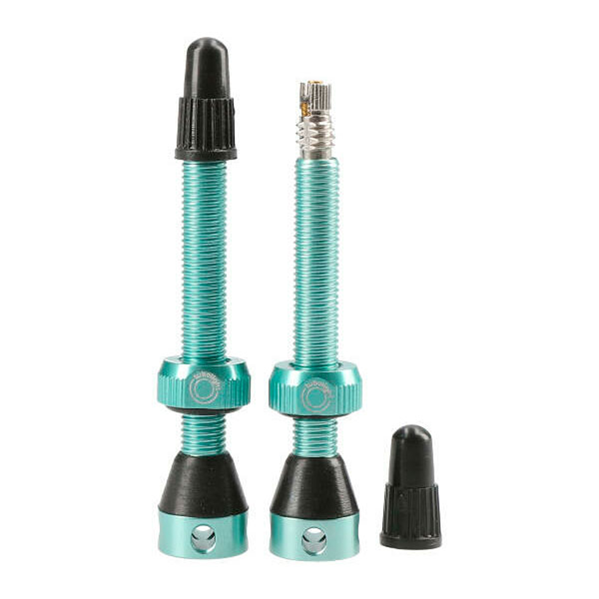 Tubolight Air Valve, 50mm, Turquoise, Pair