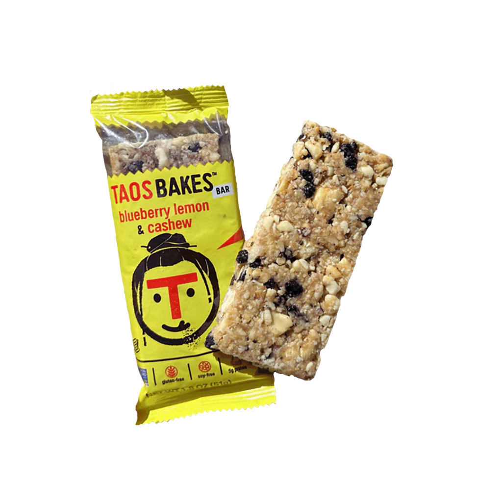 Taos Bakes Energy Bar, Lemon Blueberry Cashew, 12/Count