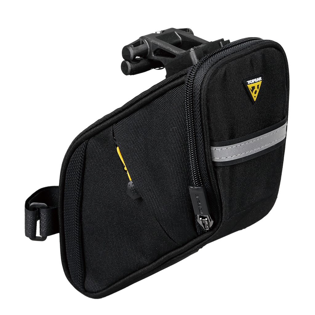 Topeak Aero WedgePack DX, 0.5L, Fixer F25, Small, Black 