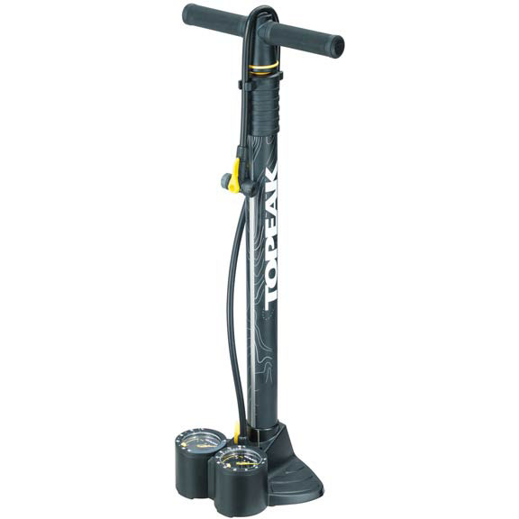 Topeak JoeBlow Dualie Floor Pump with Gauge
