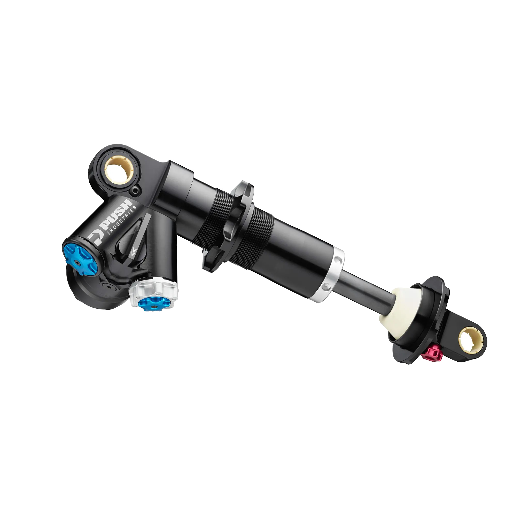 PUSH Industries VTX Coil Shock, 205x60-65mm Stroke Trunnion, B