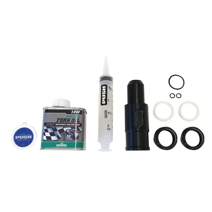PUSH Industries Complete Lower Leg Service Kit, Fox - 34mm