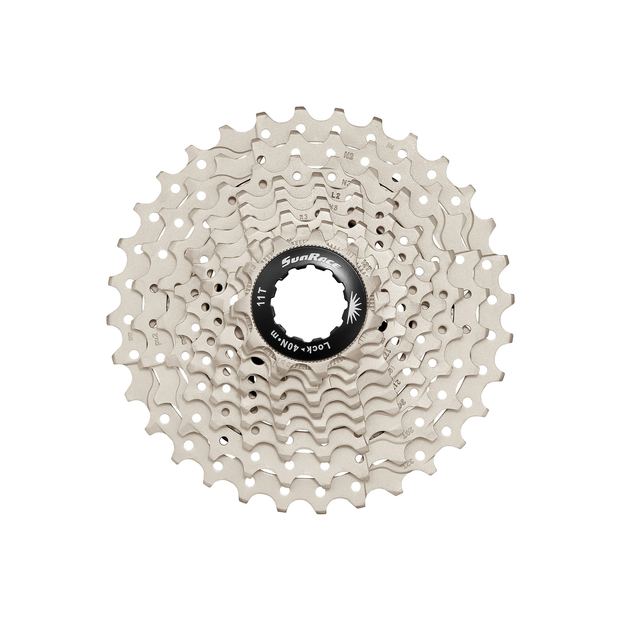 Sunrace CSRS1 10sp Cassette, 11-28t - Silver