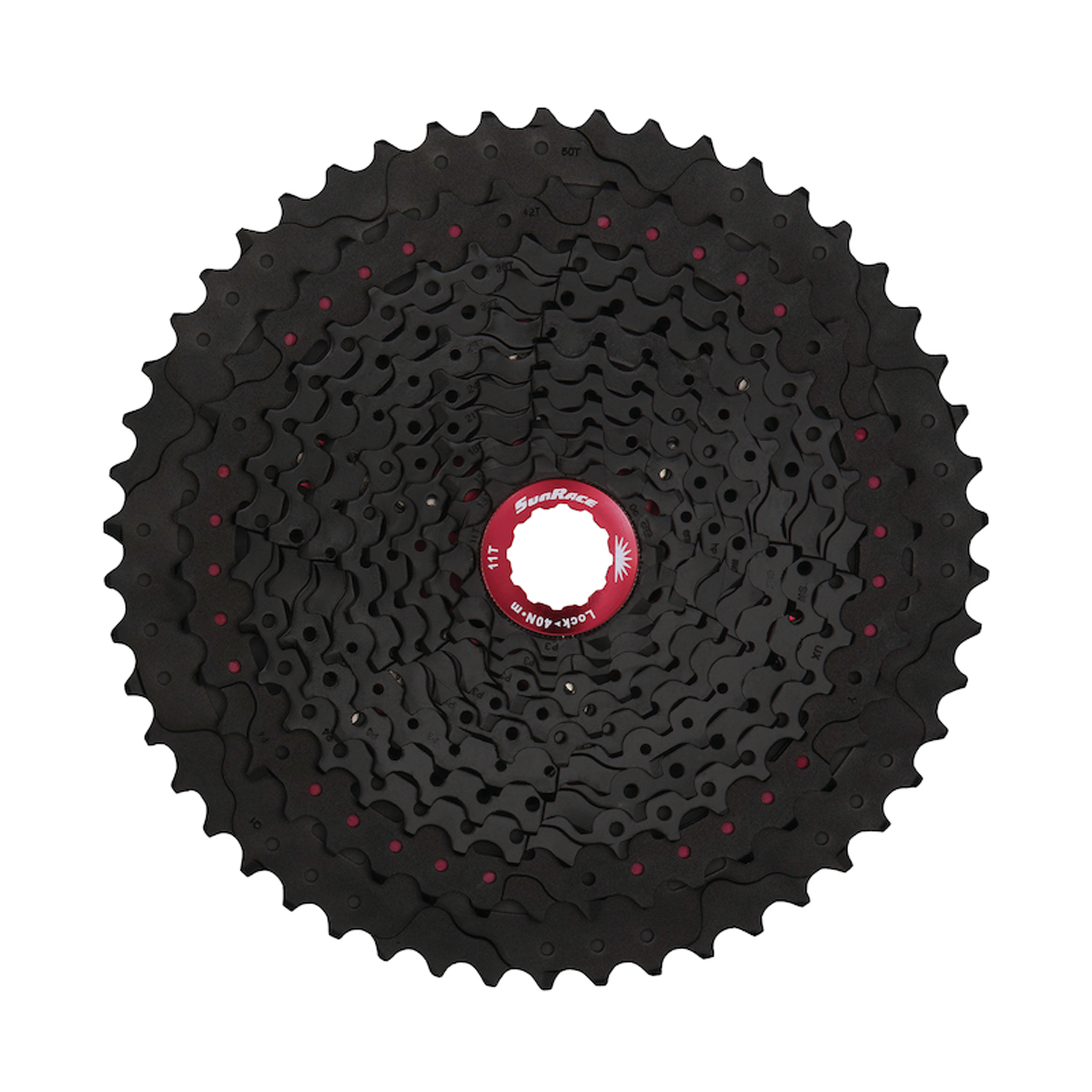 Sunrace CSMX80 11sp Cassette, 11-50t - Black