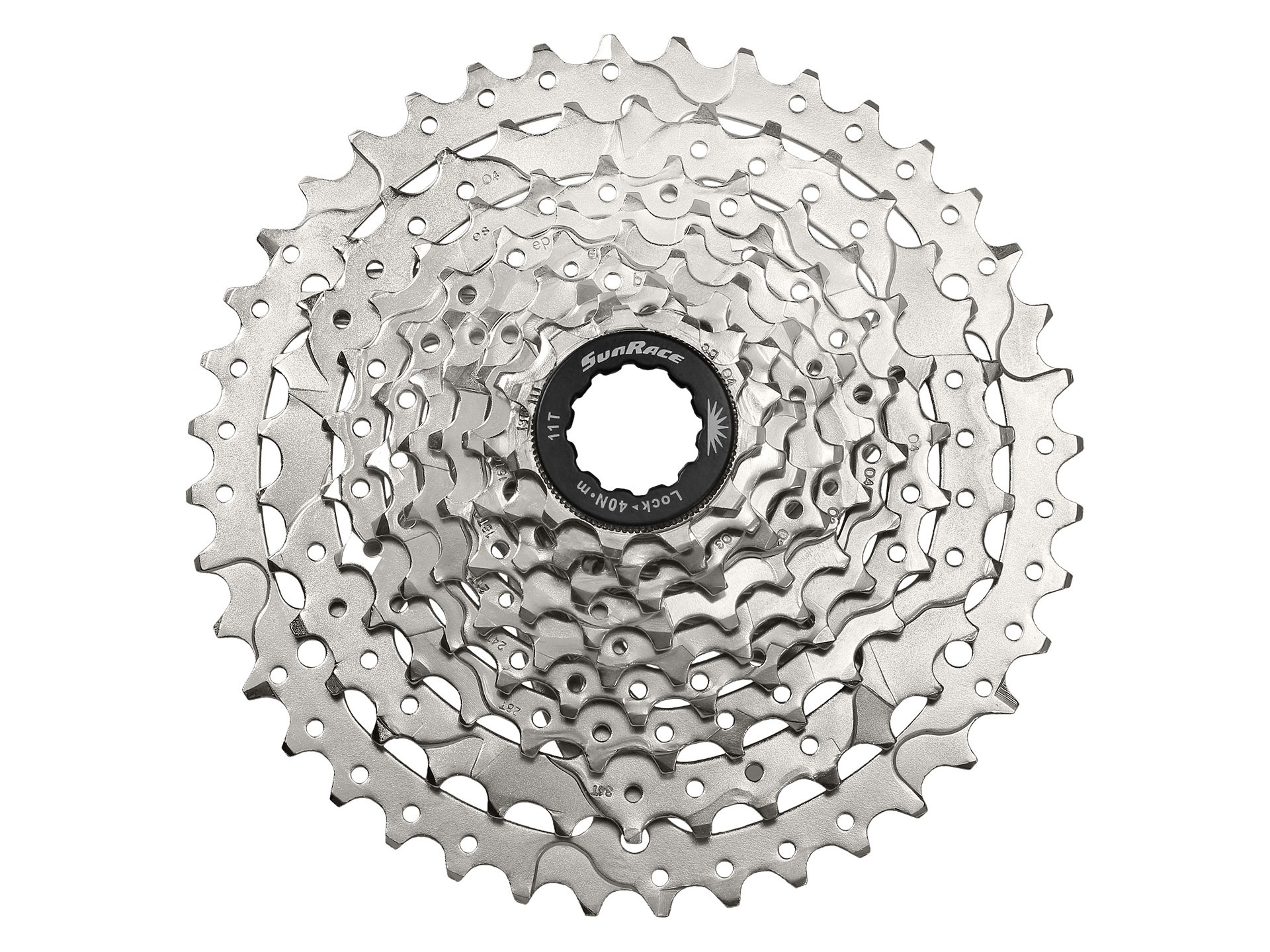 Sunrace CSM980 9sp Cassette, 11-40t, Silver