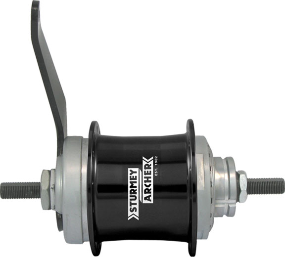 Sturmey Archer S2C Duomatic 2-Sp Coaster Brake Hub, 32h 116mm OL