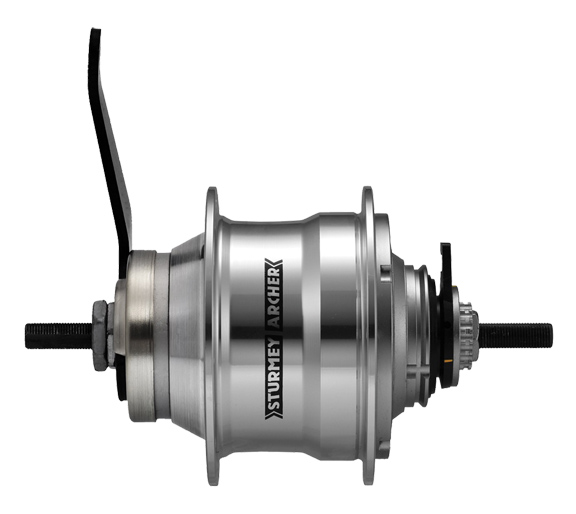 Sturmey Archer RX-RC5 5-Sp Coaster Hub, 36h - Silver