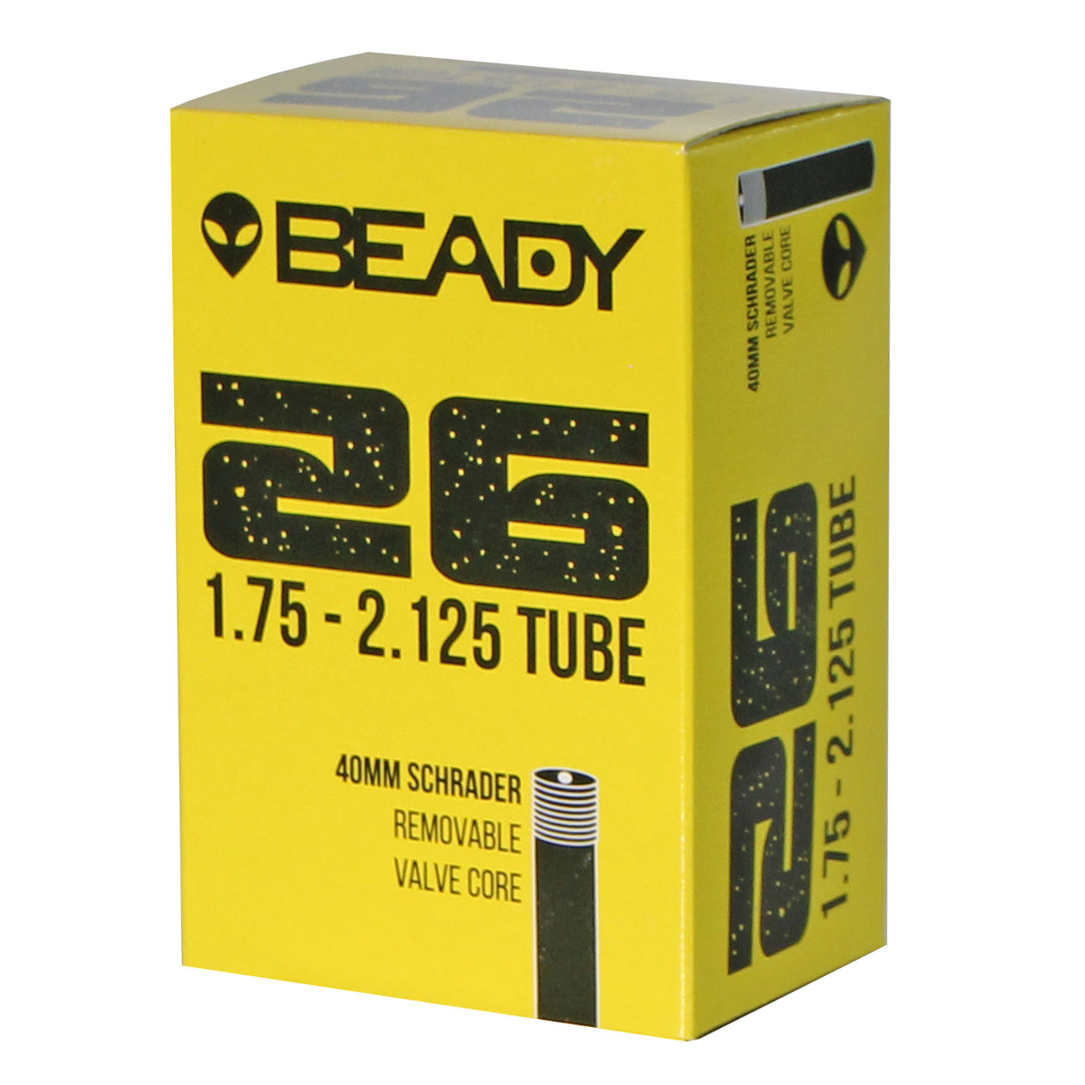 Beady Butyl Tube, 26x1.75-2.125" SV 40mm