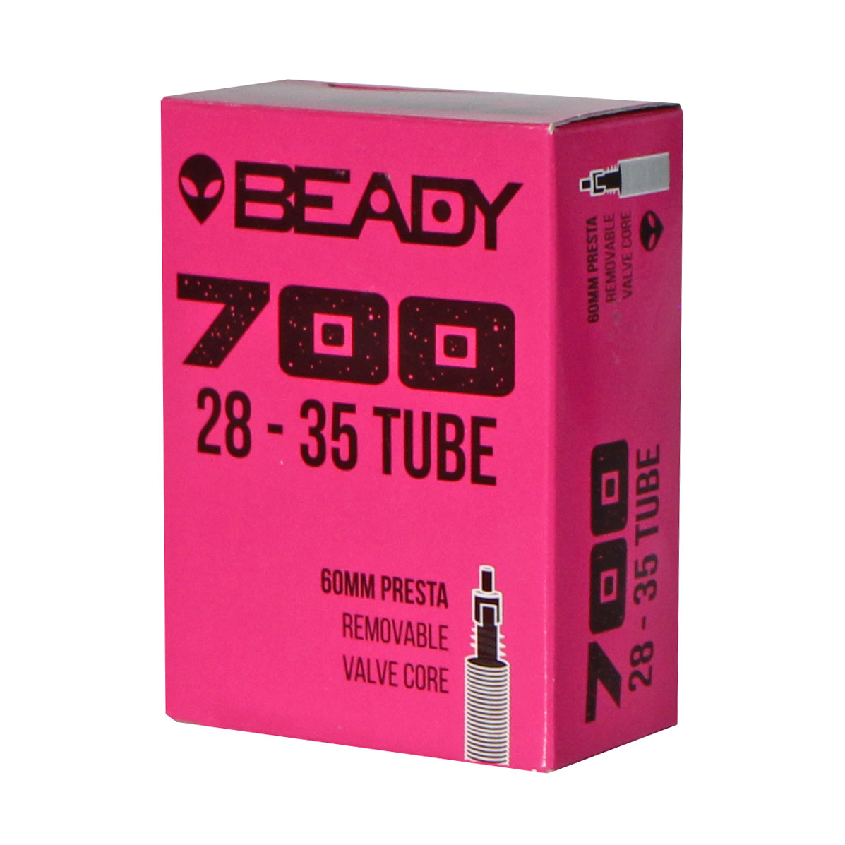 Beady Butyl Tube, 700x28-35, PV 60mm