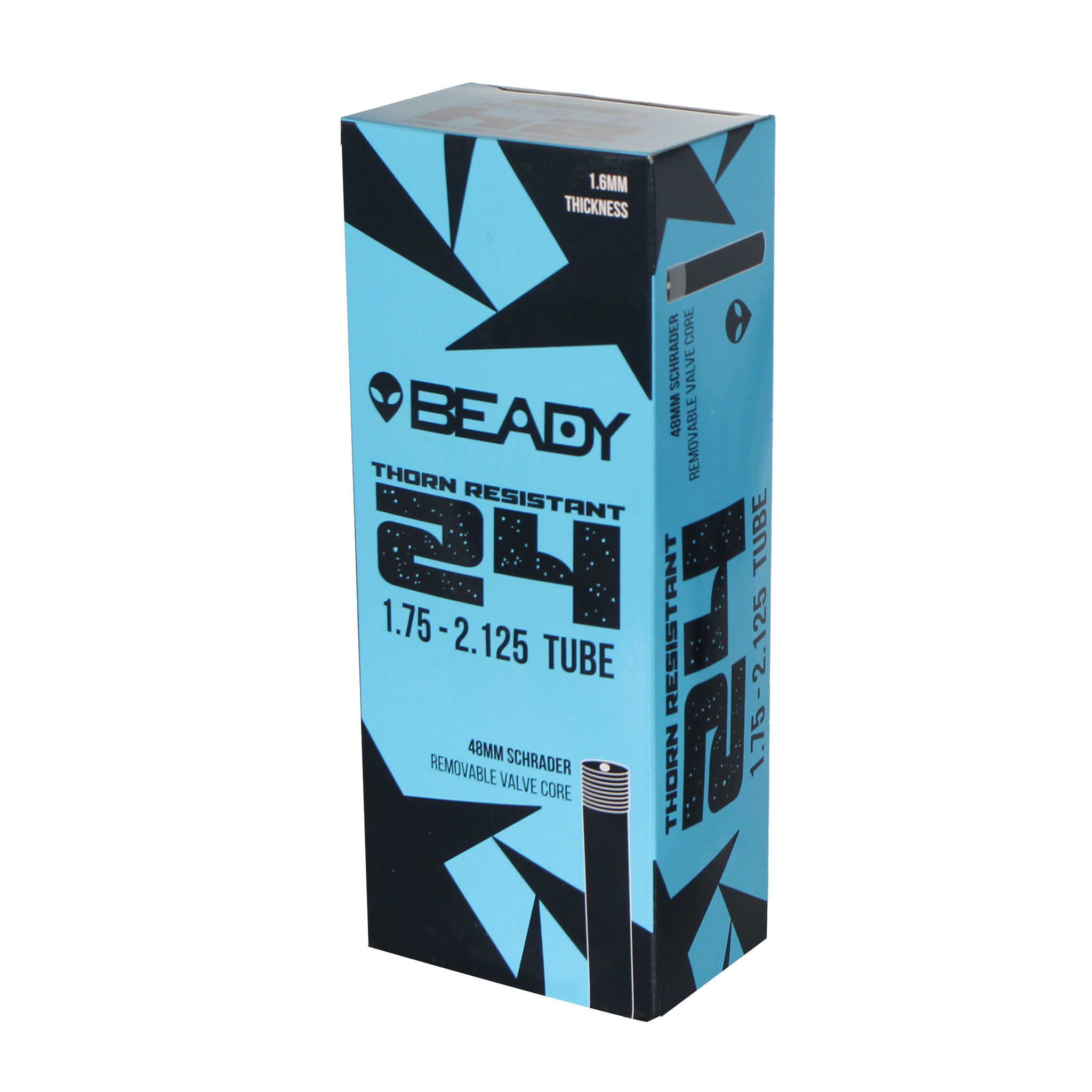 Beady Thorn Resistant Tube, 24x1.75-2.125" SV 48mm