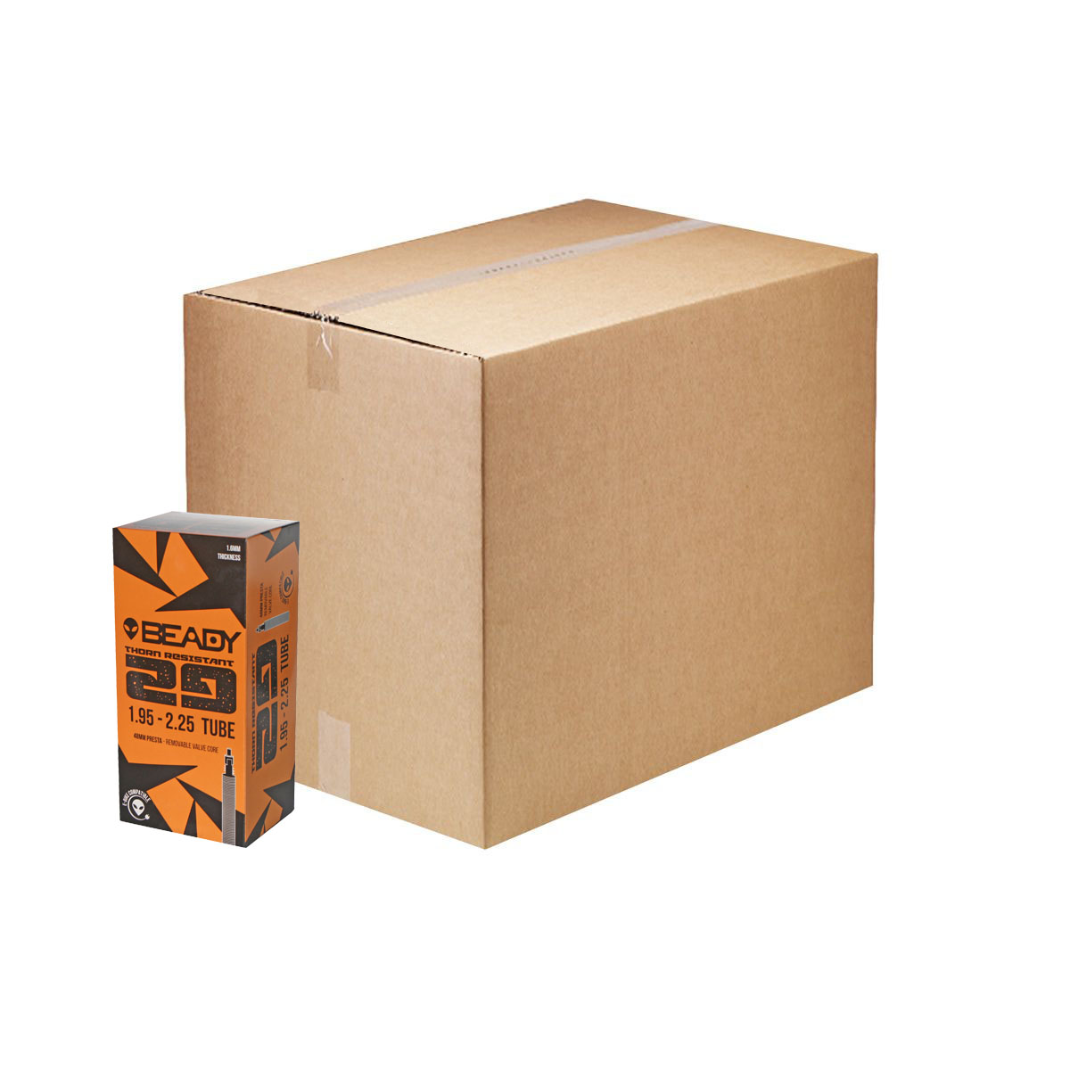 Beady Thorn Resistant Tube, 29x1.95-2.25" PV 48mm 10/count