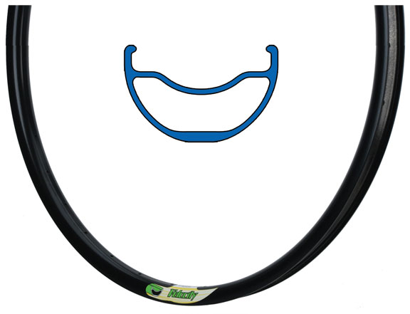 Velocity Blunt 35 Disc 26" Rim, 32h