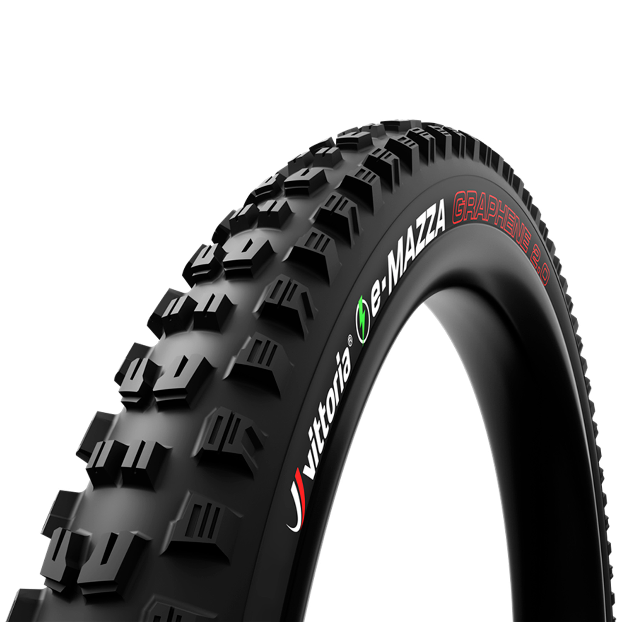 Vittoria E-Mazza Enduro G2.0 Tire, TLR, 27.5x2.6, Black