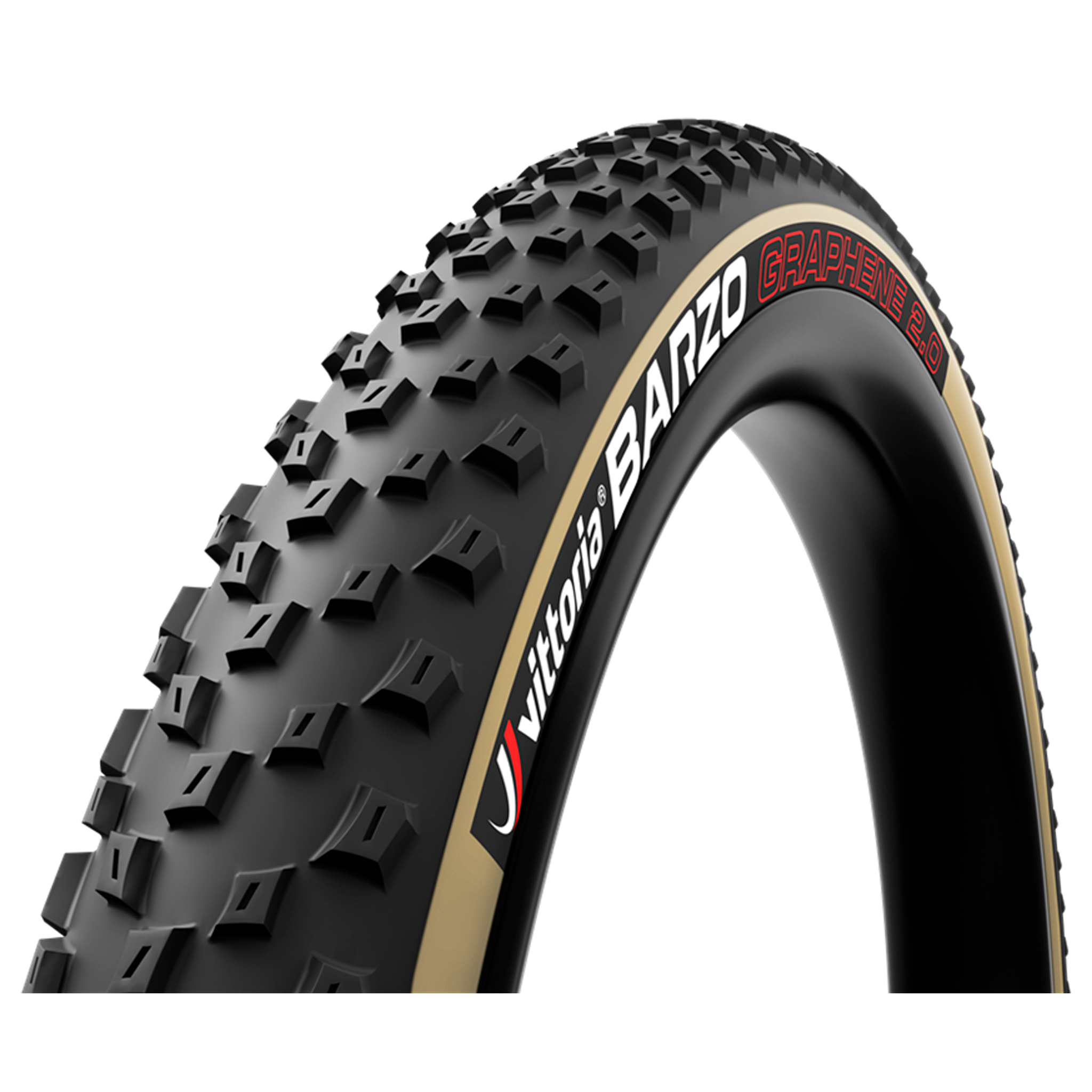 Vittoria Barzo G2.0 Tire, XCR, 29x2.25, Tan/Blk