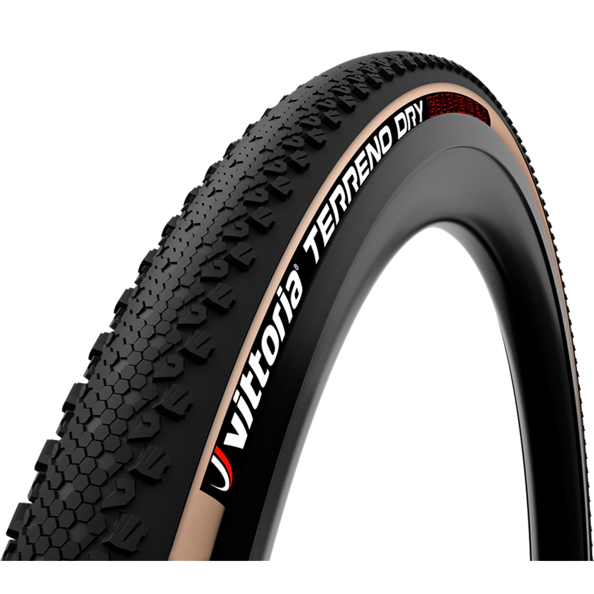 Vittoria Terreno Dry Race G2.0, TLR Fold, 700x38/40, Tan