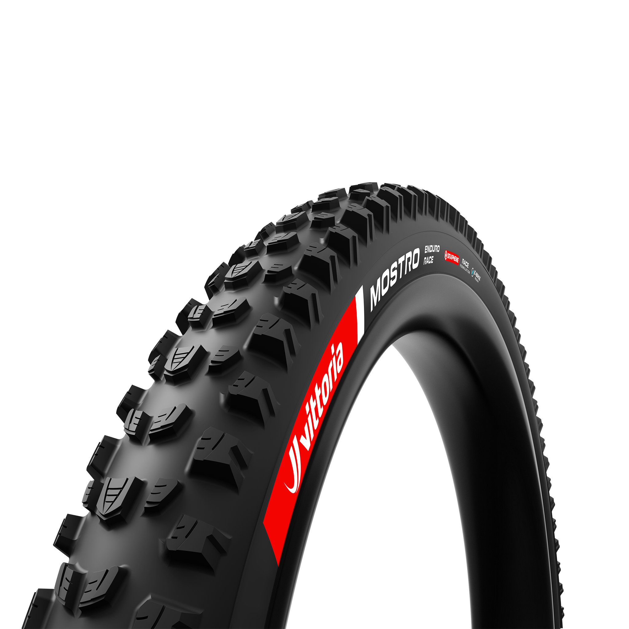 Vittoria Mostro Enduro Race Tire, TLR, 27.5x2.6, Black