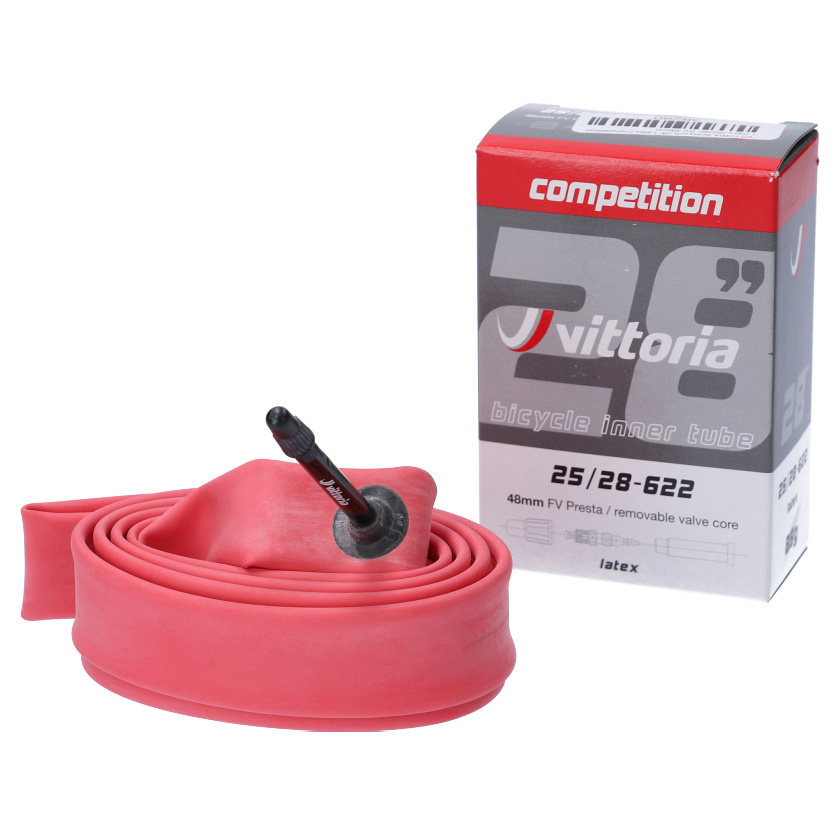 Vittoria Competition Latex Tube, 700x25-28, PV RVC 48mm