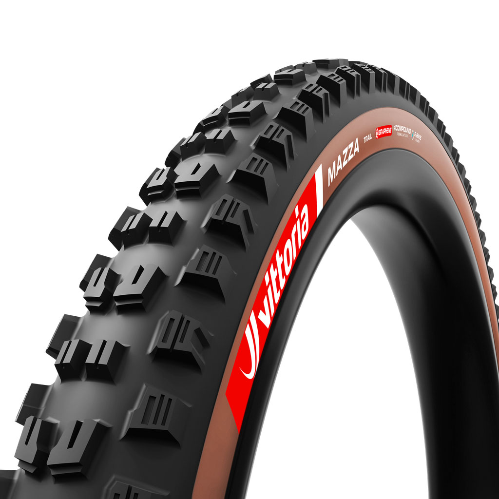 Vittoria Mazza Trail G2.0 Tire, TLR, 29x2.4, Brown/Black