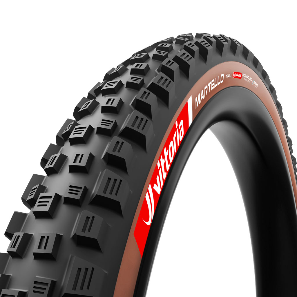 Vittoria Martello Trail G2.0 Tire, TLR, 29x2.4, Brown/Black