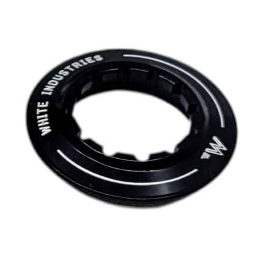 White Industries CenterLock Lockring, Internal, Black, Each