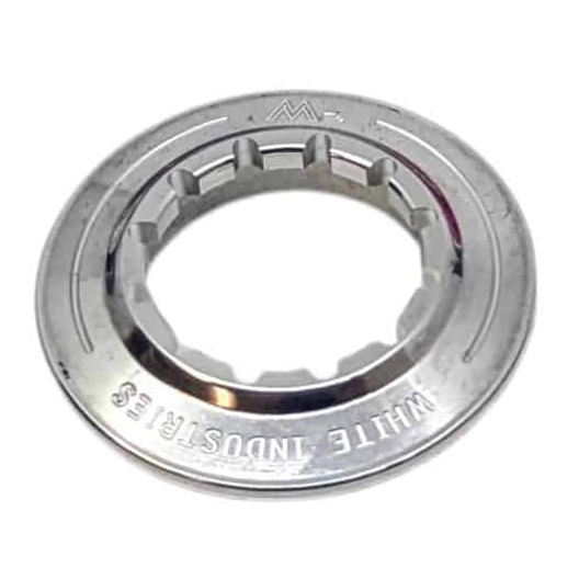 White Industries CenterLock Lockring, Internal, Silver, Each