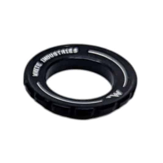 White Industries CenterLock Lockring, External, Black, Each