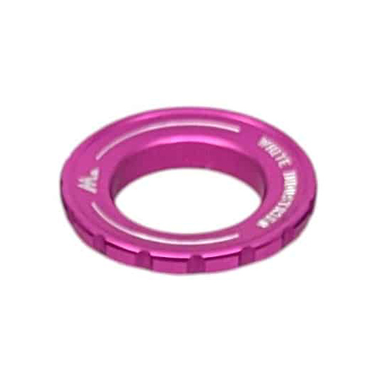 White Industries CenterLock Lockring, External, Pink, Each