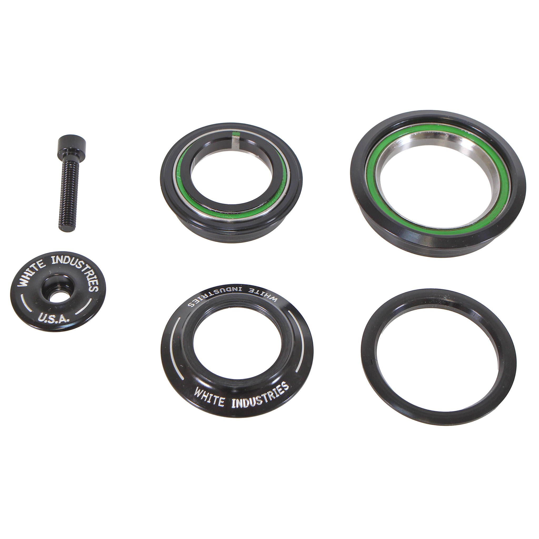 White Industries Headset ZS44/28.6|ZS56/40, Black 