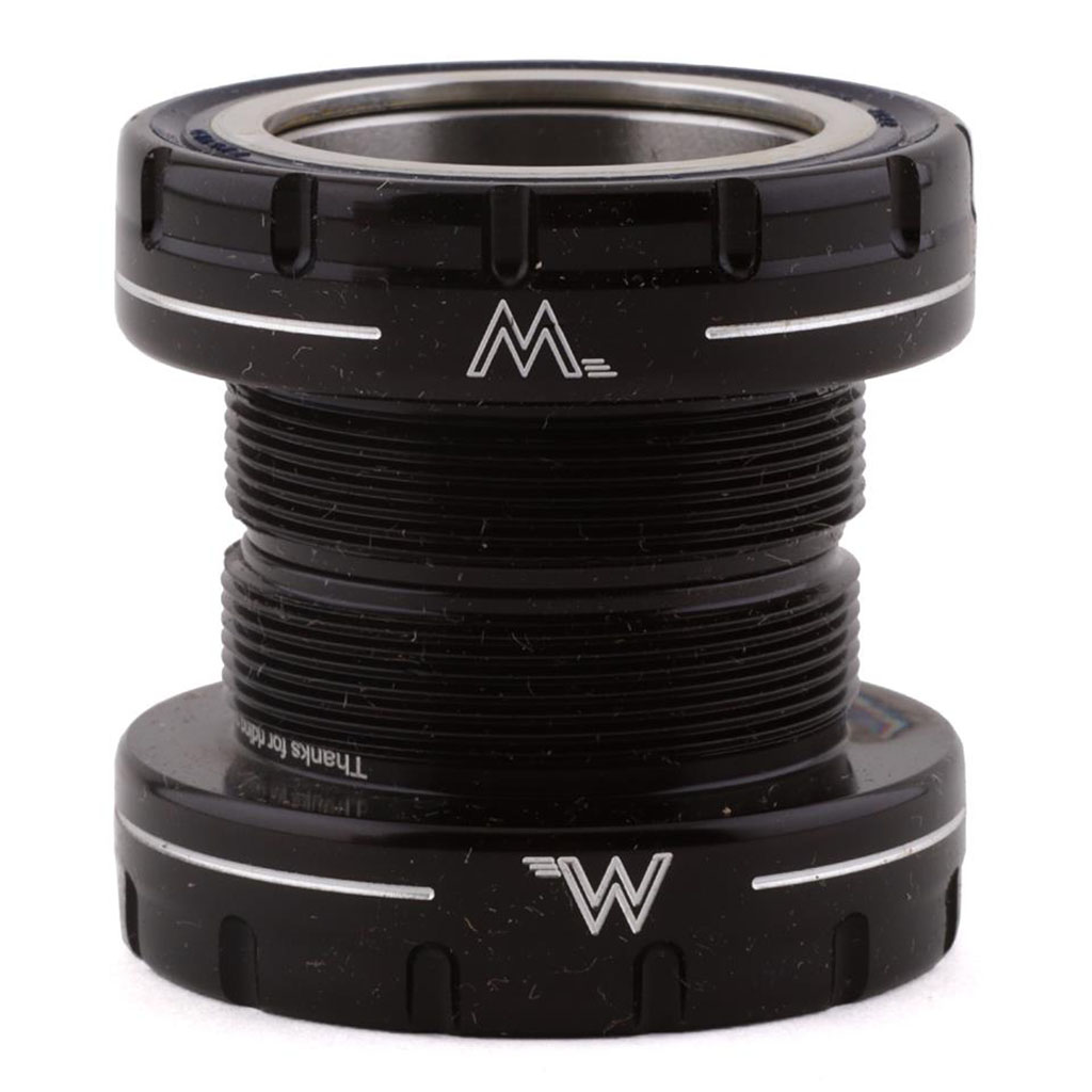 White Industries 30mm Bottom Bracket, BSA Thread, 68/73mm, Black