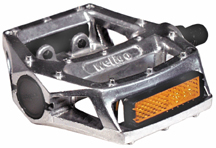 Wellgo 313 Pedals, 1/2" - Silver