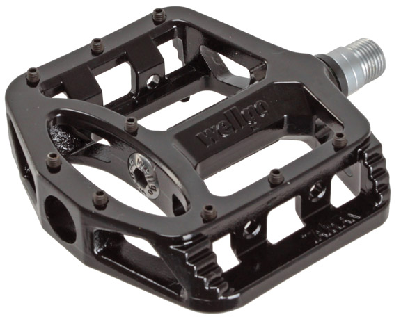 Wellgo MG-1 Magnesium Platform Pedals, Black