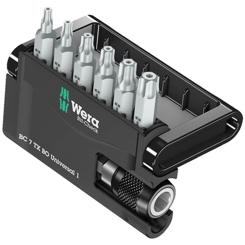 Wera Tool Bit-Check 7 TX BO Universal 1 Set