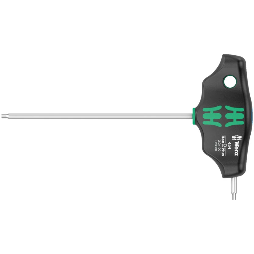 Wera Tool 454/7 HF Hex Screwdriver T-Handle, 2mm