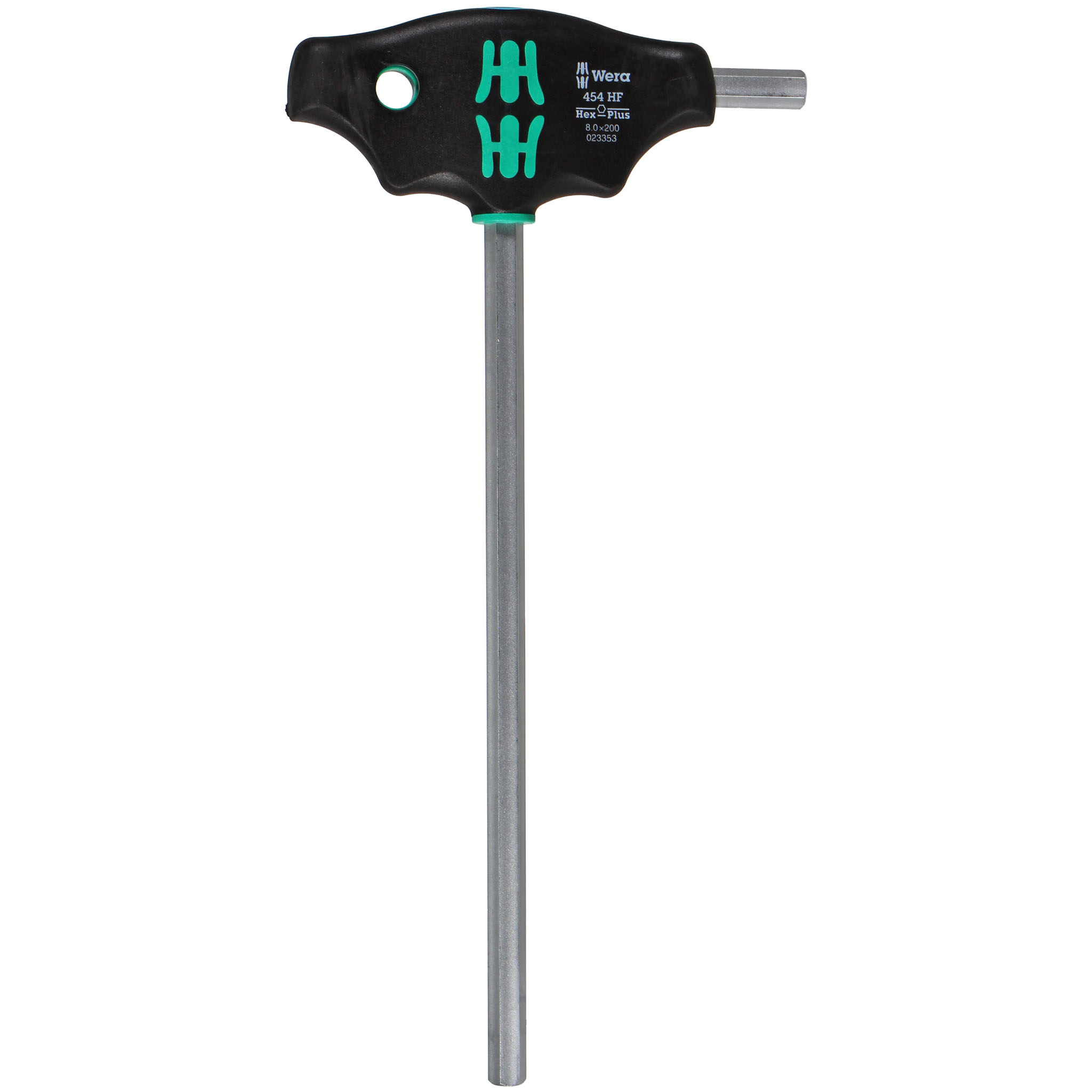 Wera Tool 454/7 HF Hex Screwdriver T-Handle, 8mm