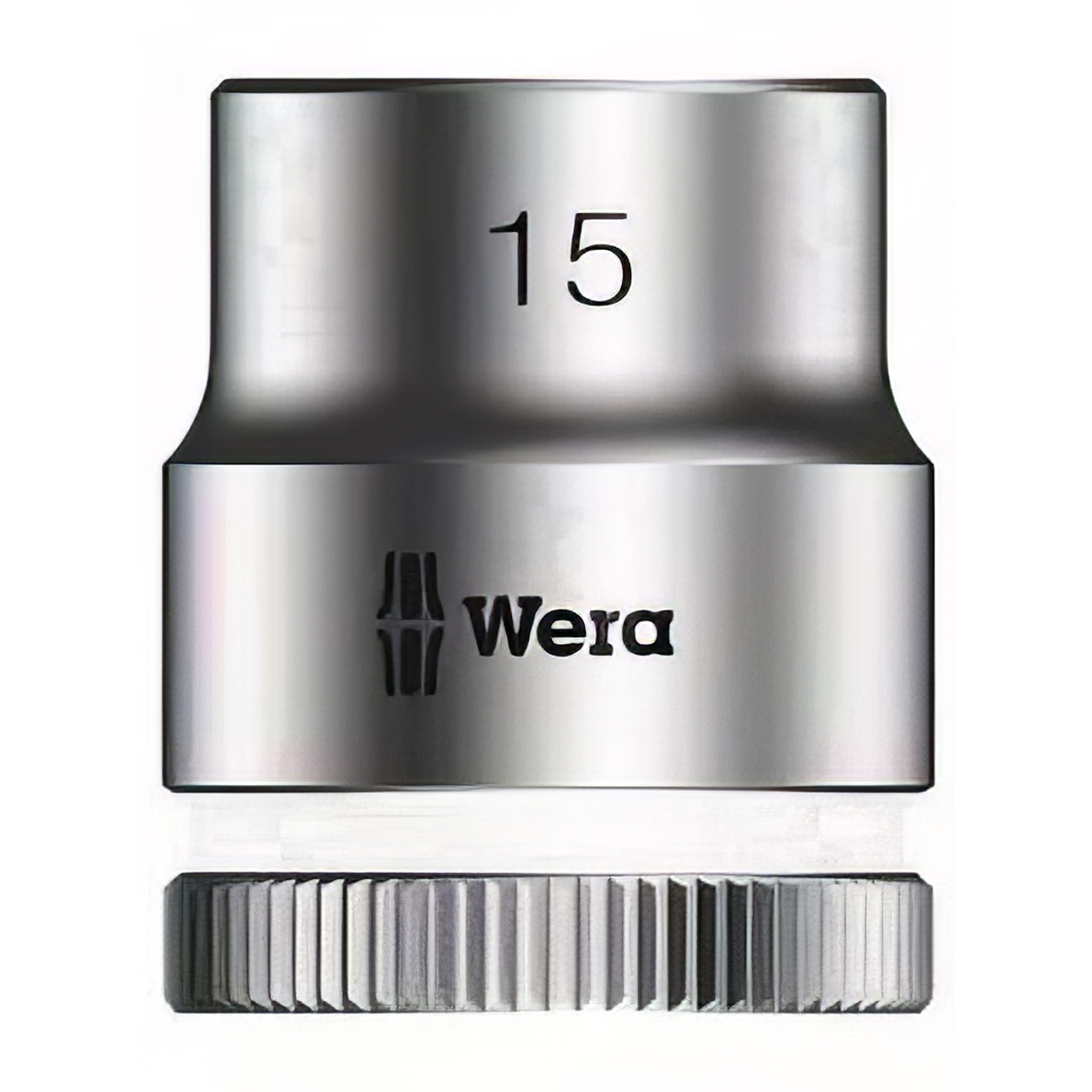 Wera Tool 8790 HMB ZYKLOP 3/8" Drive Socket, 15mm