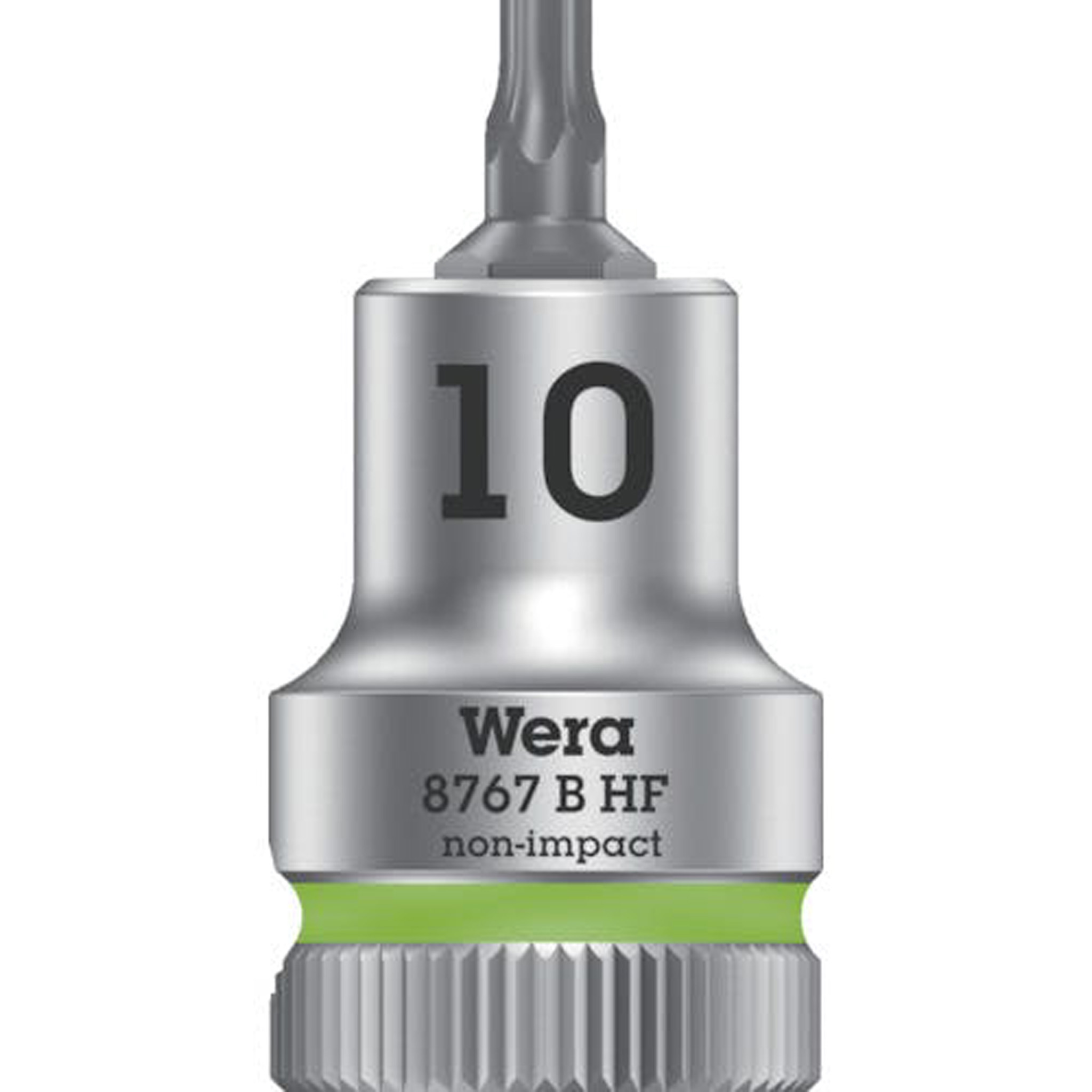 Wera Tool 8767 B HF Torx Zyklop 3/8" Drive Torx Bit Socket, T10