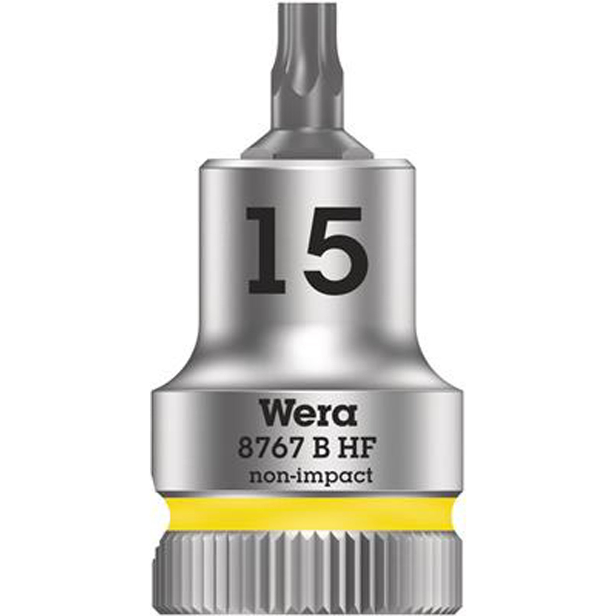 Wera Tool 8767 B HF Torx Zyklop 3/8" Drive Torx Bit Socket, T15