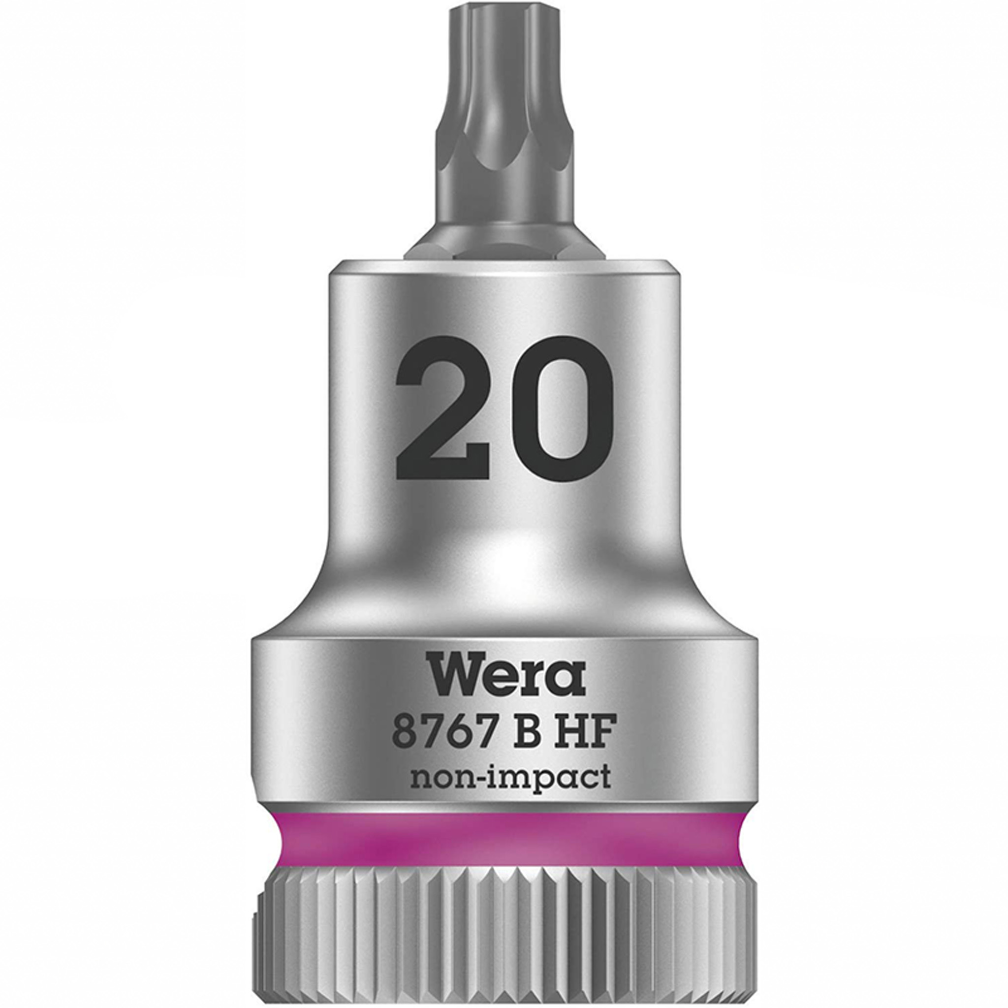 Wera Tool 8767 B HF Torx Zyklop 3/8" Drive Torx Bit Socket, T20