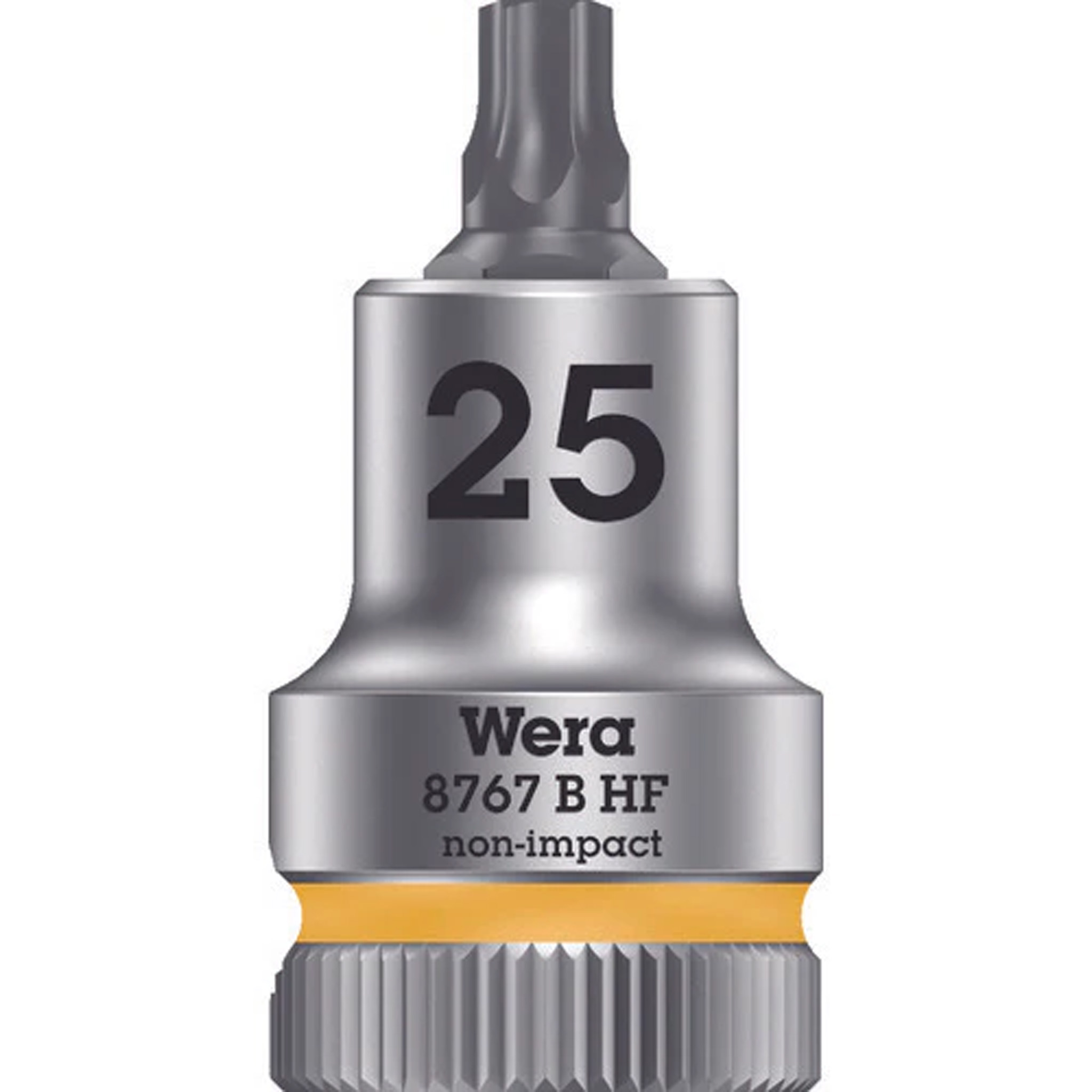 Wera Tool 8767 B HF Torx Zyklop 3/8" Drive Torx Bit Socket, T25